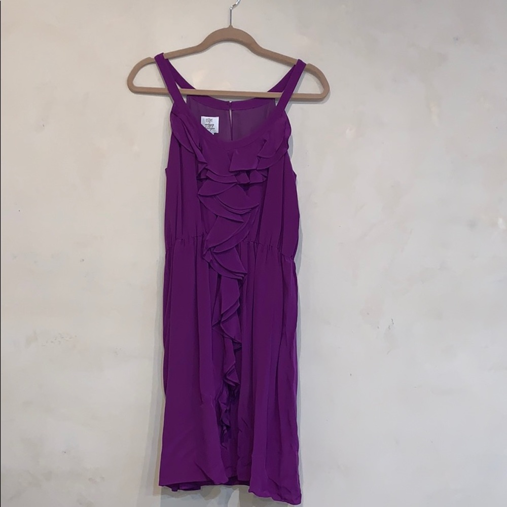 SUZI CHIN MAGGIE BOUTIQUE SILK DRESS